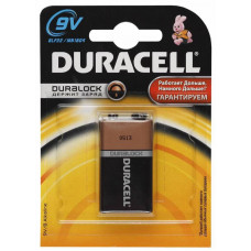 Батарея Duracell Basic 6LR61/6LF22/6LP3146 MN1604 9V (1шт)