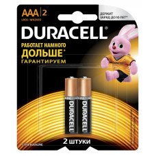 Батарея Duracell Basic CN LR03-2BL MN2400 AAA (2шт)