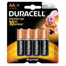 Батарея Duracell Basic CN LR6-4BL MN1500 AA (4шт)