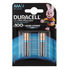 Батарея Duracell Ultra LR03-2BL MX2400 AAA (2шт)