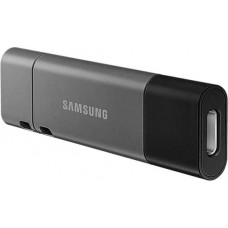 Флеш Диск Samsung 32Gb DUO Plus MUF-32DB/APC USB3.1 серебристый