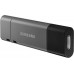 Флеш Диск Samsung 32Gb DUO Plus MUF-32DB/APC USB3.1 серебристый