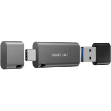 Флеш Диск Samsung 32Gb DUO Plus MUF-32DB/APC USB3.1 серебристый