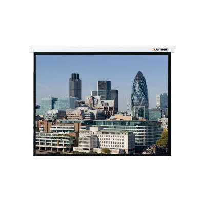 [LMC-100133] Экран с электроприводом Lumien Master Control 233x366 см (165"), рабочая область 223х356 см Matte White FiberGlass, черн. кайма по периметру 5 см 16:10