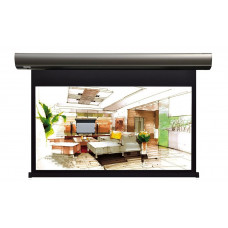 [LCC-100117] Экран с электроприводом Lumien Cinema Control 241x400 см (раб.область 220х390 см) Matte White черн. кайма по периметру, корпус, "титаниум" 16:9
