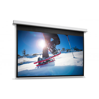 [10104765] Экран Projecta DescenderPro 164х240см (раб.обл. 129х230 см) (104") Matte White, верхняя кайма 30 см, с эл/приводом 16:9