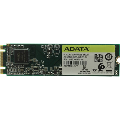 Накопитель SSD A-Data SATA III 240Gb ASU650NS38-240GT-C Ultimate SU650 M.2 2280
