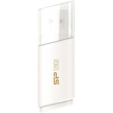 Флеш Диск Silicon Power 128Gb Blaze B06 SP128GBUF3B06V1W USB3.0 белый