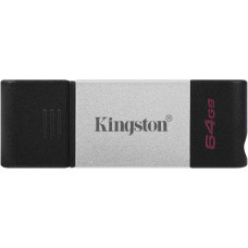 Флеш Диск Kingston 64Gb DataTraveler 80 DT80/64GB USB3.0 черный