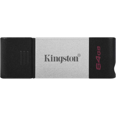 Флеш Диск Kingston 64Gb DataTraveler 80 DT80/64GB USB3.0 черный