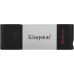 Флеш Диск Kingston 64Gb DataTraveler 80 DT80/64GB USB3.0 черный
