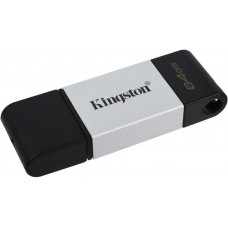 Флеш Диск Kingston 64Gb DataTraveler 80 DT80/64GB USB3.0 черный