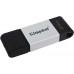 Флеш Диск Kingston 64Gb DataTraveler 80 DT80/64GB USB3.0 черный