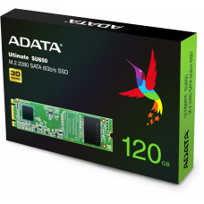Накопитель SSD A-Data SATA III 120Gb ASU650NS38-120GT-C Ultimate SU650 M.2 2280