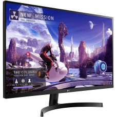 Монитор LG 27" 27QN600-B черный IPS LED 16:9 HDMI матовая 350cd 178гр/178гр 2560x1440 DisplayPort Ultra HD 2K (1440p)