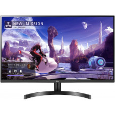 Монитор LG 27" 27QN600-B черный IPS LED 16:9 HDMI матовая 350cd 178гр/178гр 2560x1440 DisplayPort Ultra HD 2K (1440p)