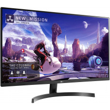 Монитор LG 27" 27QN600-B черный IPS LED 16:9 HDMI матовая 350cd 178гр/178гр 2560x1440 DisplayPort Ultra HD 2K (1440p)