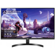 Монитор LG 31.5" 32QN600-B-W черный IPS LED 16:9 HDMI матовая 350cd 178гр/178гр 2560x1440 DisplayPort Ultra HD 2K (1440p) 7.2кг