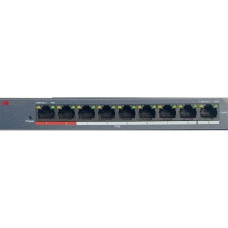 Коммутатор HiWatch DS-S908P(B) 9x100Mb 8PoE 60W неуправляемый