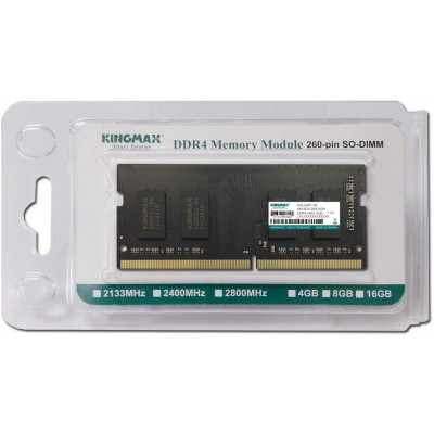 Память DDR4 8Gb 2400MHz Kingmax KM-SD4-2400-8GS RTL PC4-19200 CL17 SO-DIMM 260-pin 1.2В dual rank