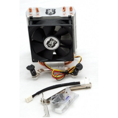 Устройство охлаждения(кулер) Titan TTC-NC65TX(RB) Soc-AM4/AM3+/1150/1151/1200 3-pin 18-26dB Al+Cu 105W Ret