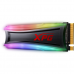 Накопитель SSD A-Data PCI-E x4 1Tb AS40G-1TT-C S40G RGB M.2 2280