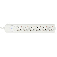 Сетевой фильтр Ippon BK112 1.8м (6 розеток) белый (коробка)