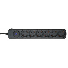 Сетевой фильтр Ippon BK112 1.8м (6 розеток) белый (коробка)
