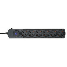 Сетевой фильтр Ippon BK212 1.8м (6 розеток) белый (коробка)