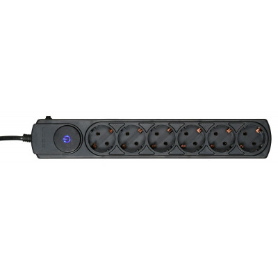 Сетевой фильтр Ippon BK212 1.8м (6 розеток) белый (коробка)