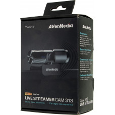 Камера Web Avermedia PW 313 черный 2Mpix USB2.0 с микрофоном