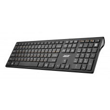 Клавиатура + мышь Acer OKR030 клав:черный мышь:черный USB беспроводная slim