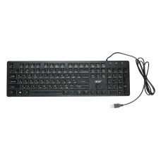 Клавиатура Acer OKW020 черный USB slim