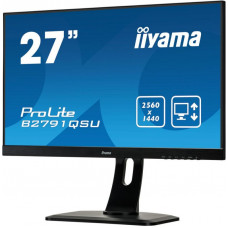 Монитор Iiyama 27" ProLite B2791QSU-B1 черный TN LED 1ms 16:9 DVI HDMI M/M матовая HAS Pivot 1000:1 350cd 170гр/160гр 2560x1440 DisplayPort Ultra HD 2K (1440p) USB 6.1кг