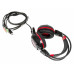 Наушники с микрофоном A4Tech Bloody G300 черный/красный 2.2м мониторные оголовье (G300 BLACK+RED)