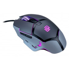 Мышь Оклик 915G HELLWISH V2 черный/серый оптическая (2400dpi) USB (6but)