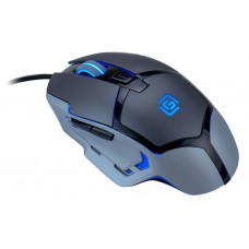 Мышь Оклик 915G HELLWISH V2 черный/серый оптическая (2400dpi) USB (6but)