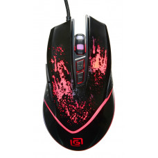 Мышь Оклик 888G INFINITY черный оптическая (3200dpi) USB (6but)