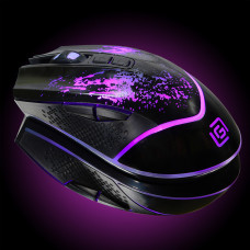 Мышь Оклик 888G INFINITY черный оптическая (3200dpi) USB (6but)