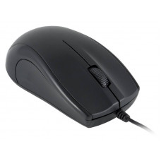 Мышь Оклик 185M черный оптическая (1000dpi) USB (3but)