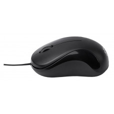 Мышь Оклик 115SR черный оптическая (1000dpi) USB для ноутбука (3but)