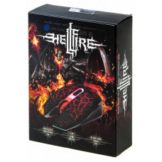 Мышь Оклик 895G HELLFIRE черный оптическая (3200dpi) USB (6but)