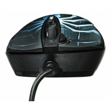 Мышь A4Tech Oscar Editor XL-747H рисунок/голубой лазерная (3600dpi) USB (6but)