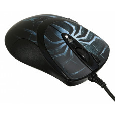 Мышь A4Tech Oscar Editor XL-747H рисунок/голубой лазерная (3600dpi) USB (6but)