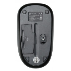 Мышь Оклик 515MW черный/пурпурный оптическая (1000dpi) беспроводная USB для ноутбука (3but)