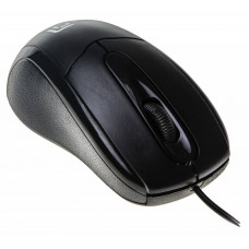 Мышь Оклик 305M черный оптическая (1000dpi) USB (2but) (плохая упаковка)