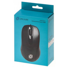 Мышь Оклик 305M черный оптическая (1000dpi) USB (2but) (плохая упаковка)