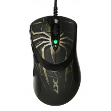 Мышь A4Tech Oscar Editor XL-747H коричневый/рисунок лазерная (3600dpi) USB2.0 (6but)