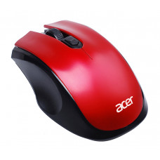 Мышь Acer OMR032 черный/красный оптическая (1600dpi) беспроводная USB (3but)