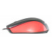 Мышь Acer OMW012 черный/красный оптическая (1200dpi) USB (3but)